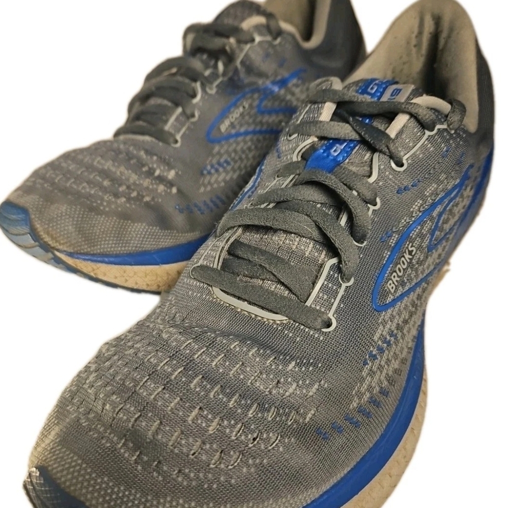 Brooks Glycerin 19 Men’s 11.5 Gray Run Sneaker Run Walk GG Y2k Street Boho[4D